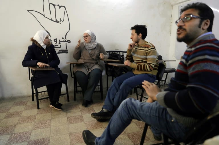 Officially, there are some 20,000 deaf people in Syria, but NGO workers say the real number is five times that