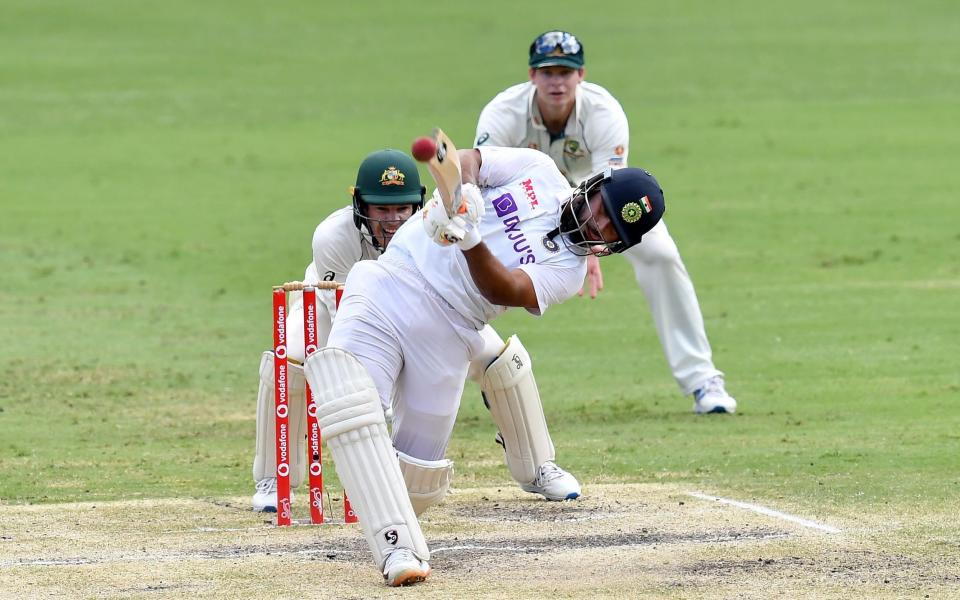 Risbah Pant thrived when using his feet to disrupt Nathan Nyon's length during India's memorable Test series win last winter - SHUTTERSTOCK