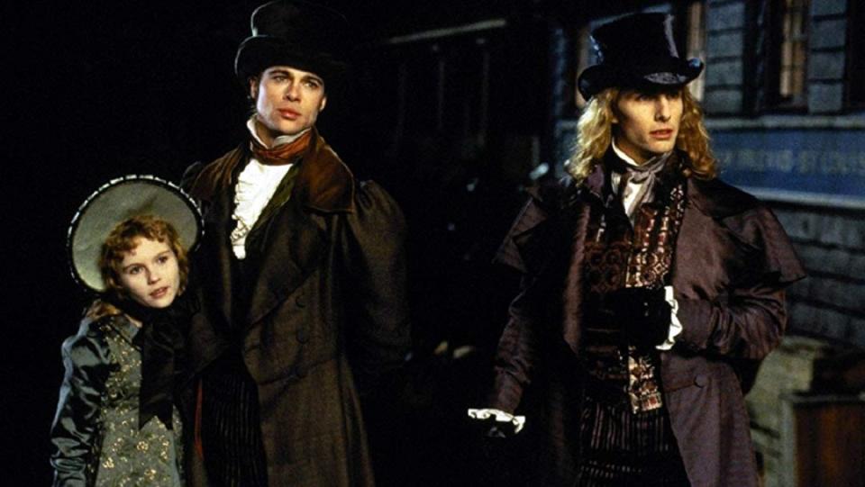 Kirsten Dunst, Brad Pitt, and Tom Cruise in Interview with the Vampire