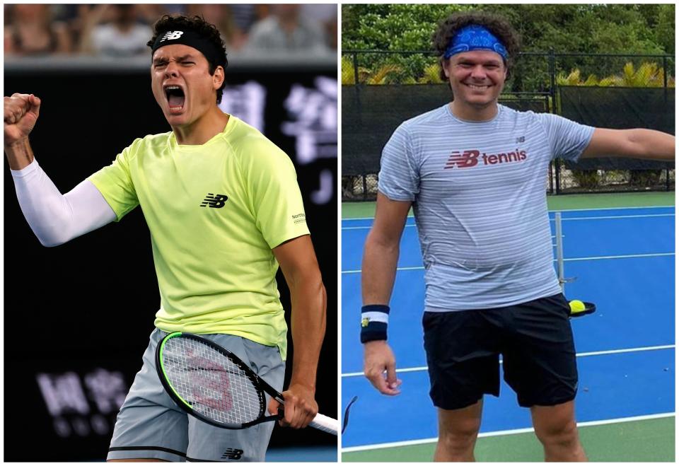 El cambio de Milos Raonic