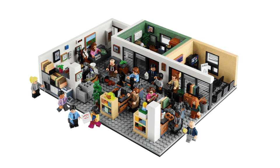 Lego's 'The Office' set features fan-friendly details from classic sitcom. (Photos courtesy of Lego)