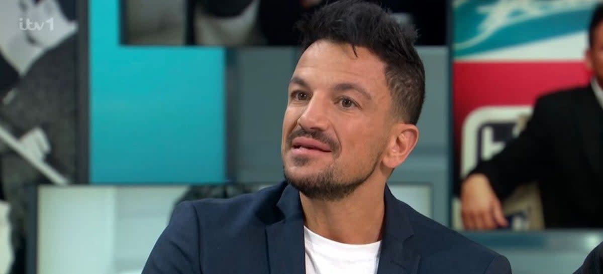 Peter Andre pictured above (ITV)