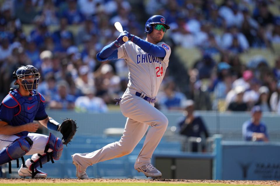 Chicago Cubs outfielder Cody Bellinger is joining the Iowa Cubs on a rehab assignment.