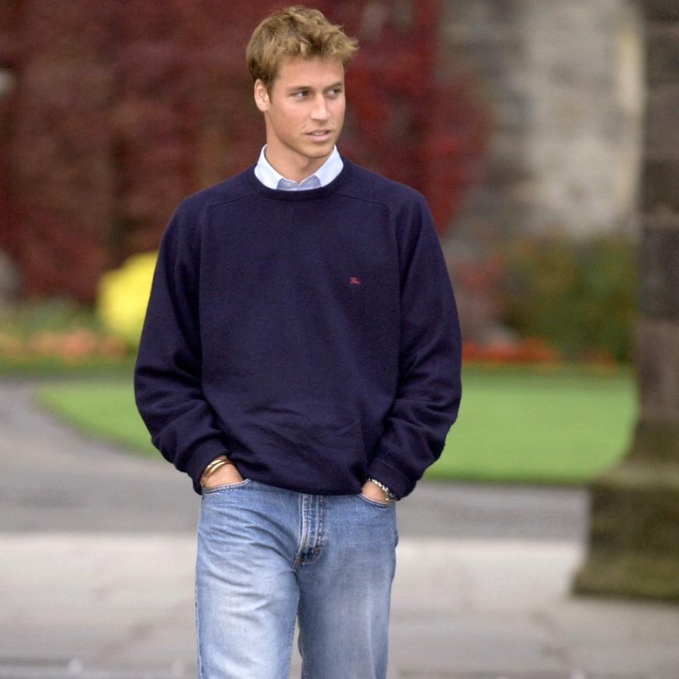 Fresh-faced royals on their first day at university