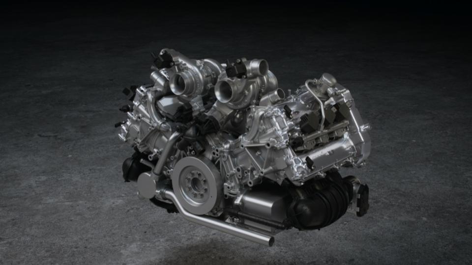 扮演動力核心的3.0升V6雙渦輪增壓引擎汽缸夾角為120度。(圖片來源/ McLaren)