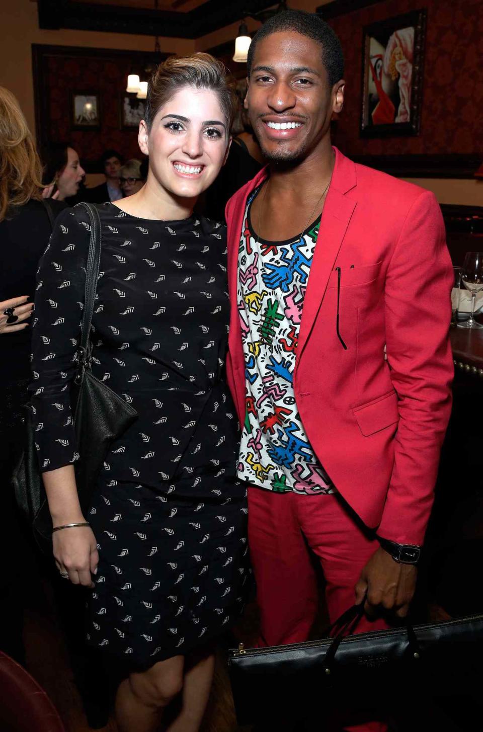 Suleika Jaouad and Musician Jonathan Batiste attends Gabrielle's Angel Foundation 5th Annual Medical Symposium and luncheon on October 29, 2014 in New York City