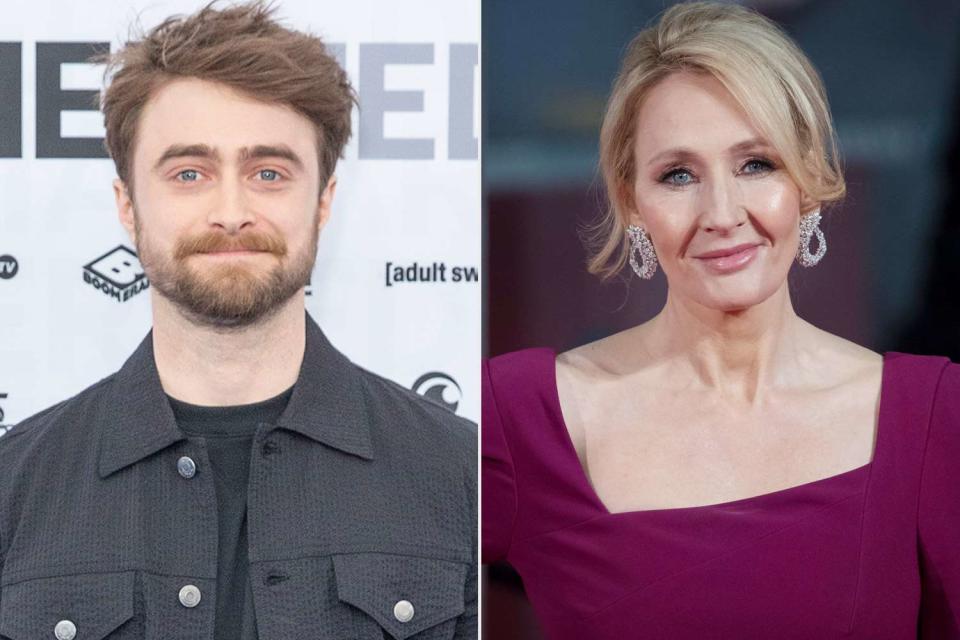 Getty Images (2) Daniel Radcliffe; J.K. Rowling