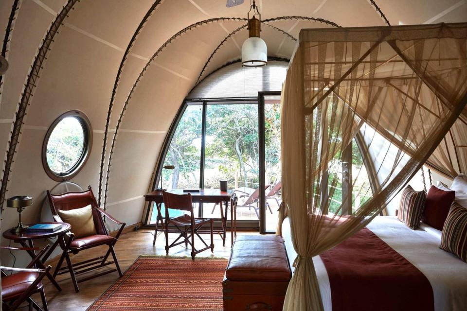 The cocooned tents at Wild Coast are pure indulgence (Tim Evan-Cook)