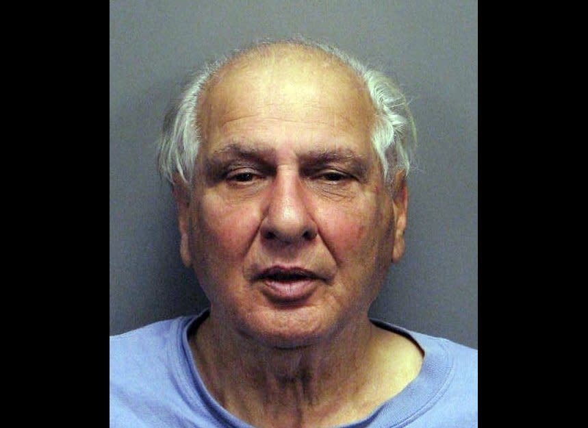 This is an undated booking photo released by the Washoe County Sheriff's office showing Joseph Naso. Authorities in California and Nevada plan to release more information about Naso, the 77-year-old man accused in four homicides spanning two decades. Naso, of Reno, Nev., was booked late Monday, April 11, 2011, on suspicion of the killings in 1977, 1978, 1993 and 1994.