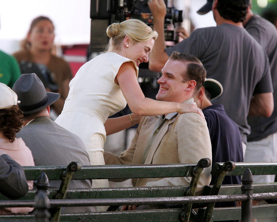 Kate Winslet On Set of "Revolutionary Road" - May 30, 2007