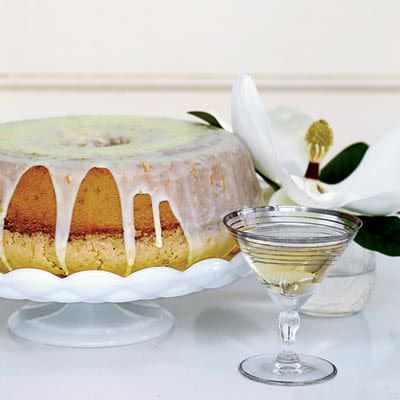Lemon-and-Orange-Glazed Pound Cake