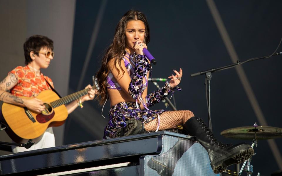 Olivia Rodrigo at Glastonbury 2022 - JON ROWLEY/EPA-EFE/Shutterstock