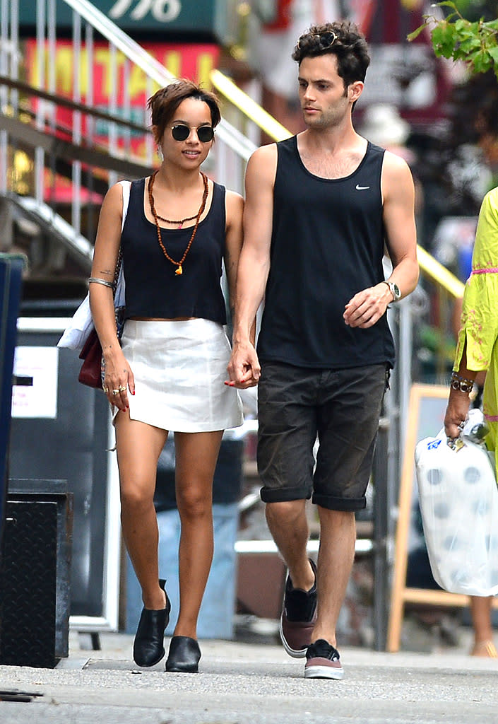 Penn Badgley, Zoe Kravitz