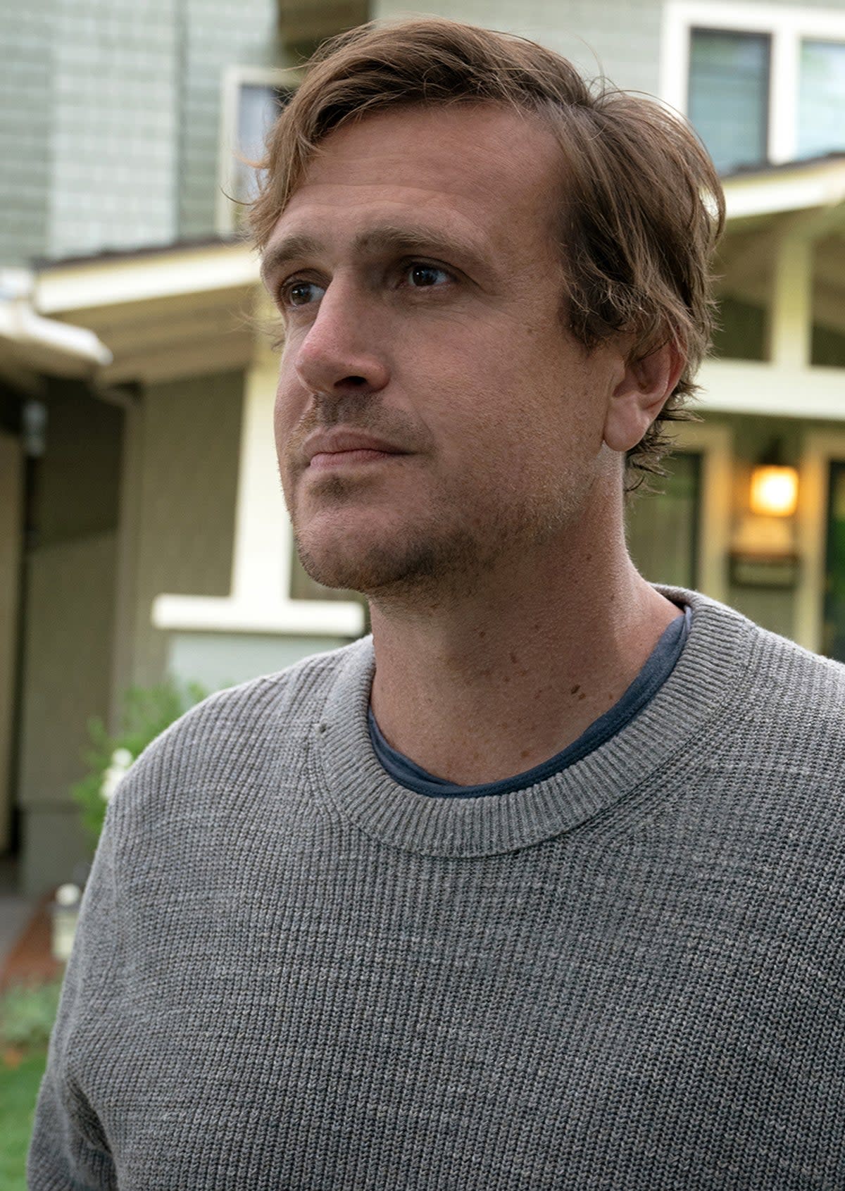 A melancholy cry: Jason Segel in ‘Shrinking’ (Apple TV+)