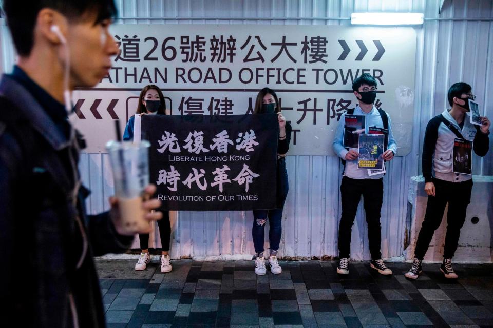 China wants to ban protests in Hong Kong