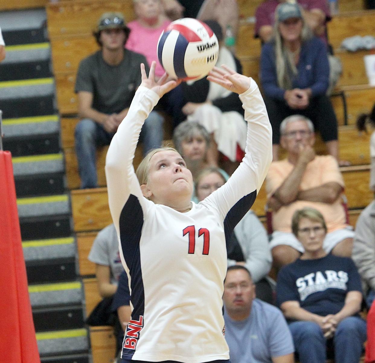 Bedford North Lawrence volleyball team falls to Bloomfield