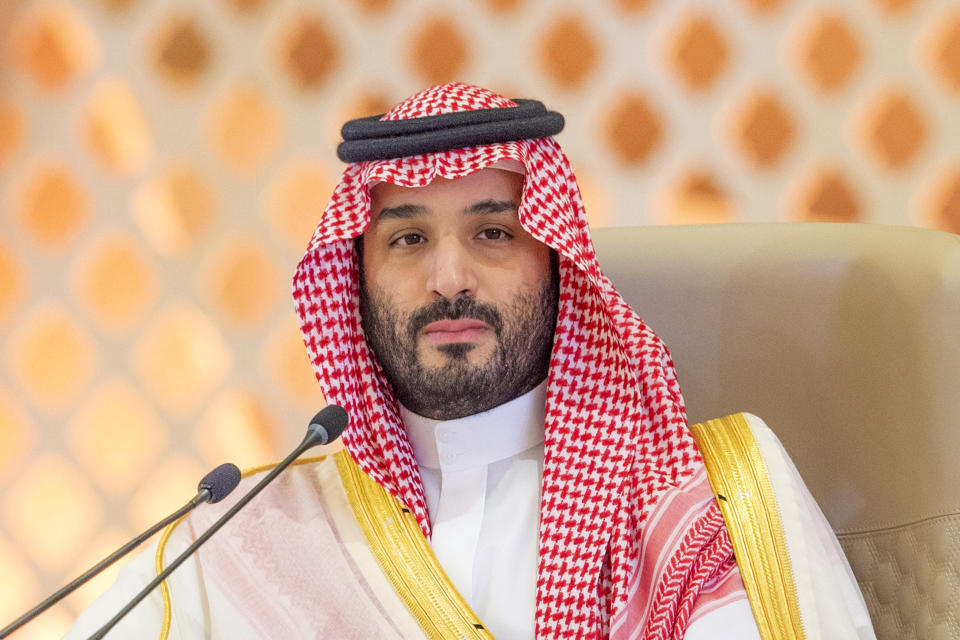 Príncipe heredero Mohamed bin Salmán,(la Agencia de Prensa Saudí vía AP)