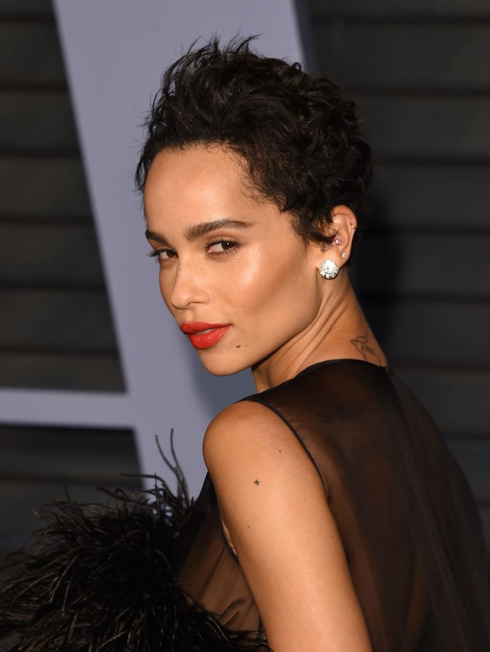 5) Zoë Kravitz