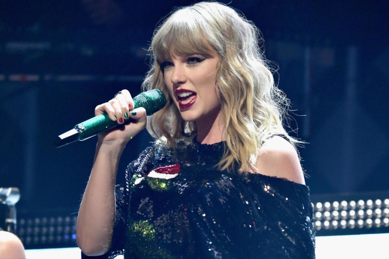 Gestures: Swift has become known for her gifts to fans: Getty Images for iHeartMedia