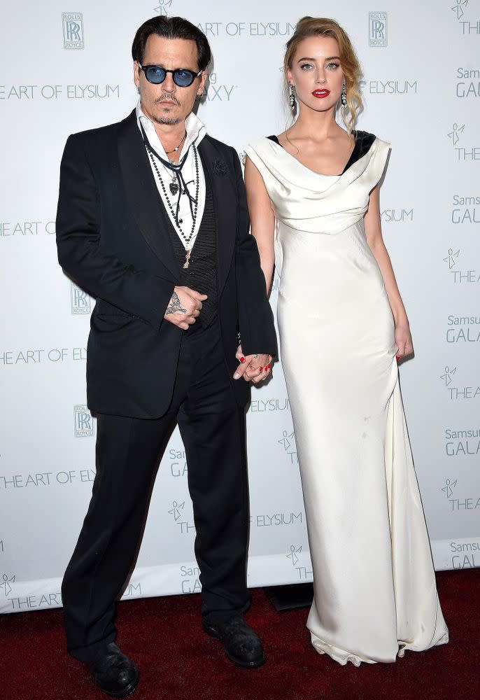 Johnny Depp and Amber Heard