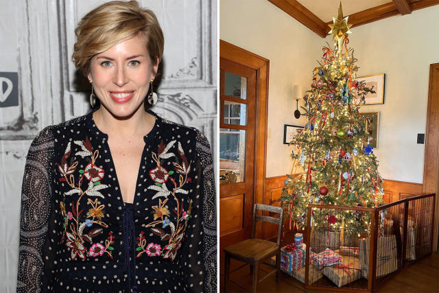 The Most Stunning Celebrity Christmas Trees From Ant Anstead Justin Trudeau Erin Napier And More