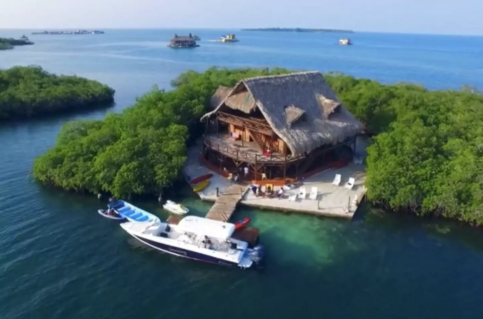 <p>This private-island sanctuary in Cartagena, Colombia can be all yours for $745 a night. <br> (Airbnb) </p>