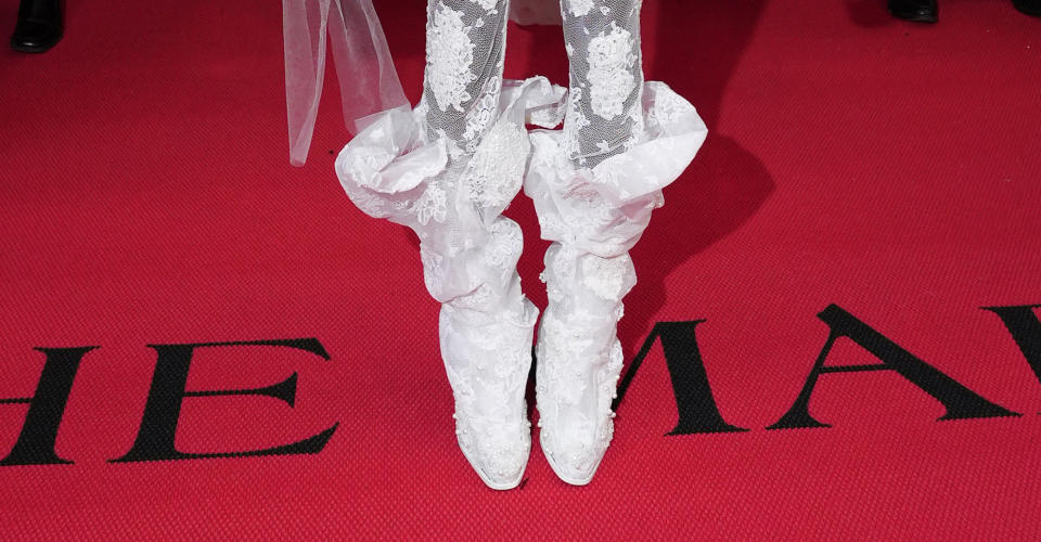 Craziest Met Gala Shoes of All Time, 2023: Alton Mason