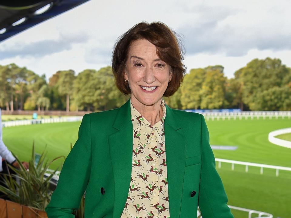 Haydn Gwynne in 2022 (Getty Images for British Champions Day)