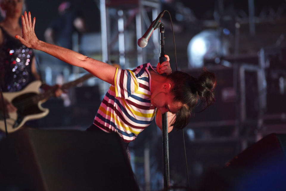 Hanna and The Julie Ruin performs at the 2016 Panorama NYC Festival at Randall’s Island on July 23, 2016. (Credit: Noam Galai/Getty Images)