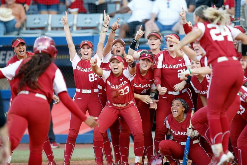 Kentucky softball coach Rachel Lawson said, “I believe (the arrival of Oklahoma) is going to change the business of how softball is done in the SEC.”