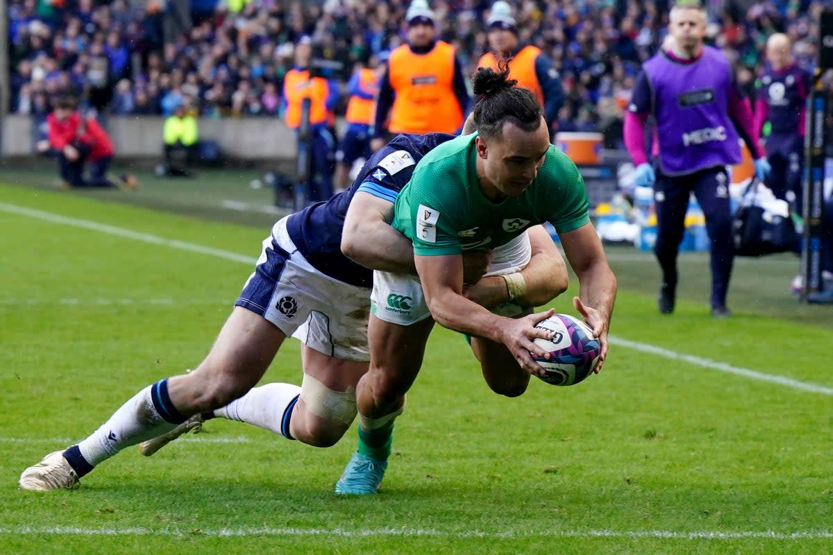 Ireland beat Scotland at Murrayfield (PA Wire)