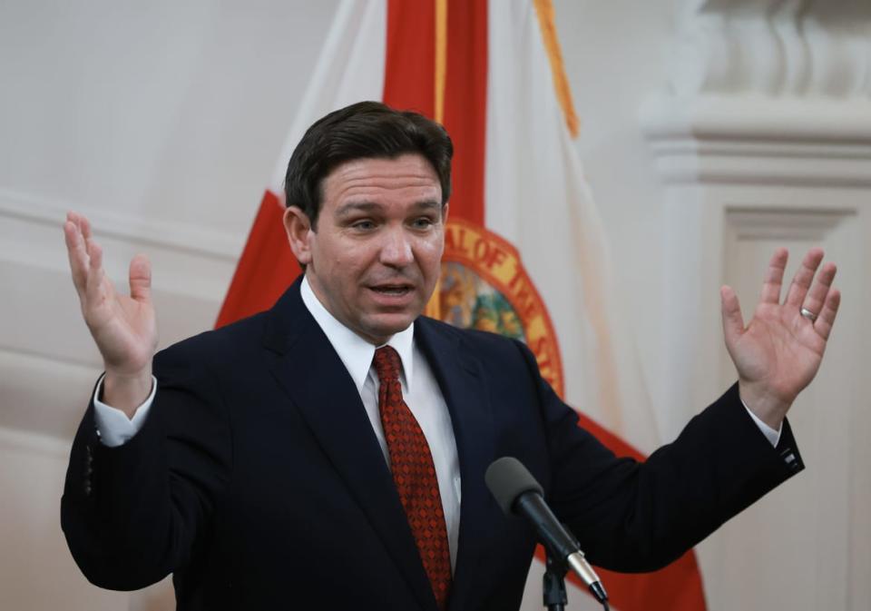 Florida Gov. Ron DeSantis.