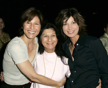 Catherine Keener with mother Evelyn and sister Elizabeth at the Los Angeles special screening of ThinkFilm's Going Upriver: The Long War of John Kerry