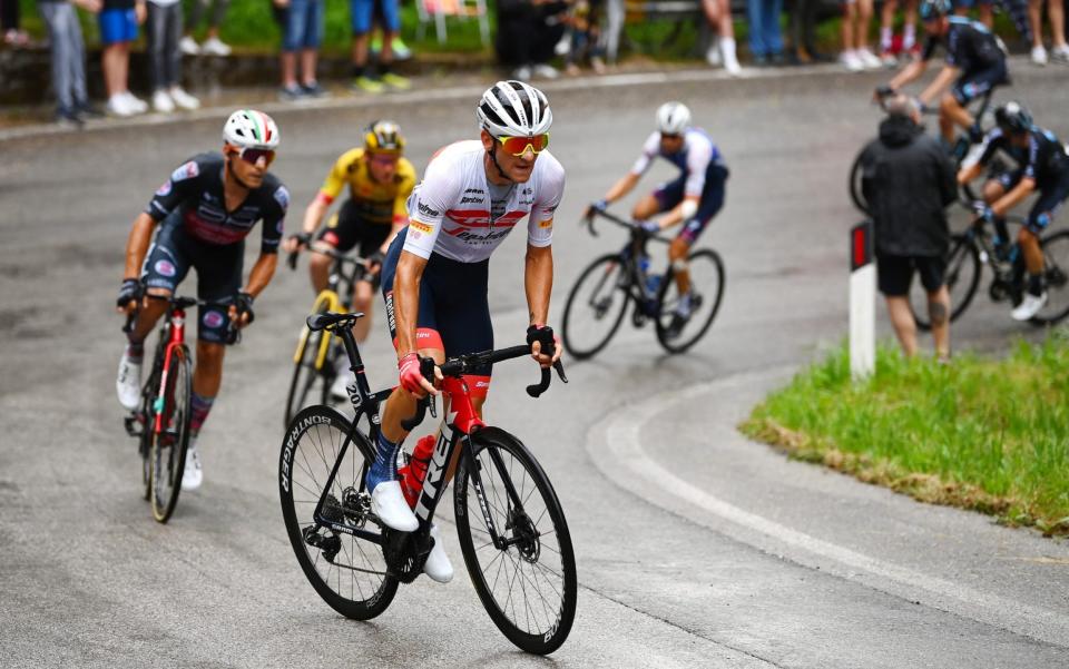 Giulio Ciccone - giro ditalia 2022 live stage 20 cycling updates results race latest results - GETTY IMAGES