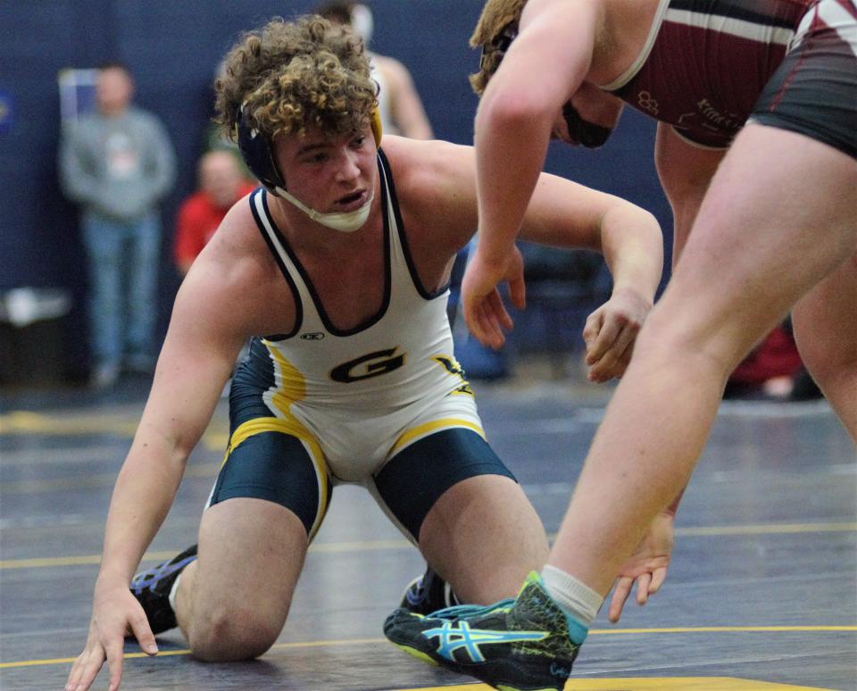 Gaylord claimed yet another team wrestling district title on Thursday, Feb. 8.
