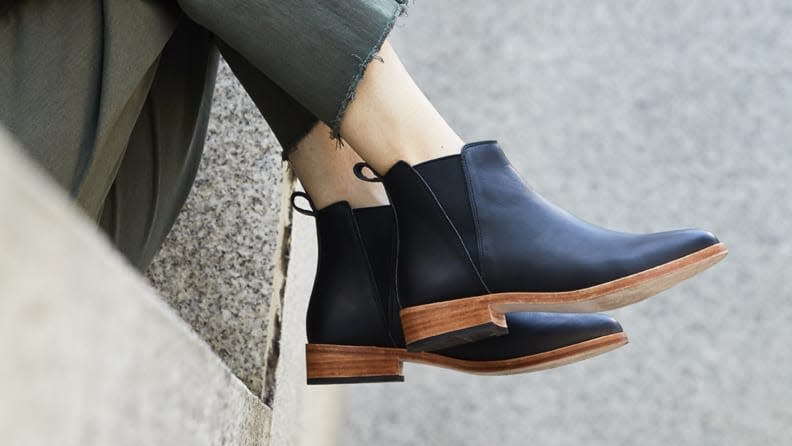 Chelsea boots are perfect for your capsule wardrobe.