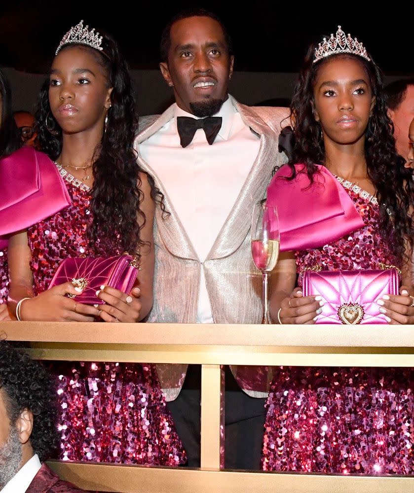 Diddy, Jessie and D'Lila Combs | Kevin Mazur/Getty Images