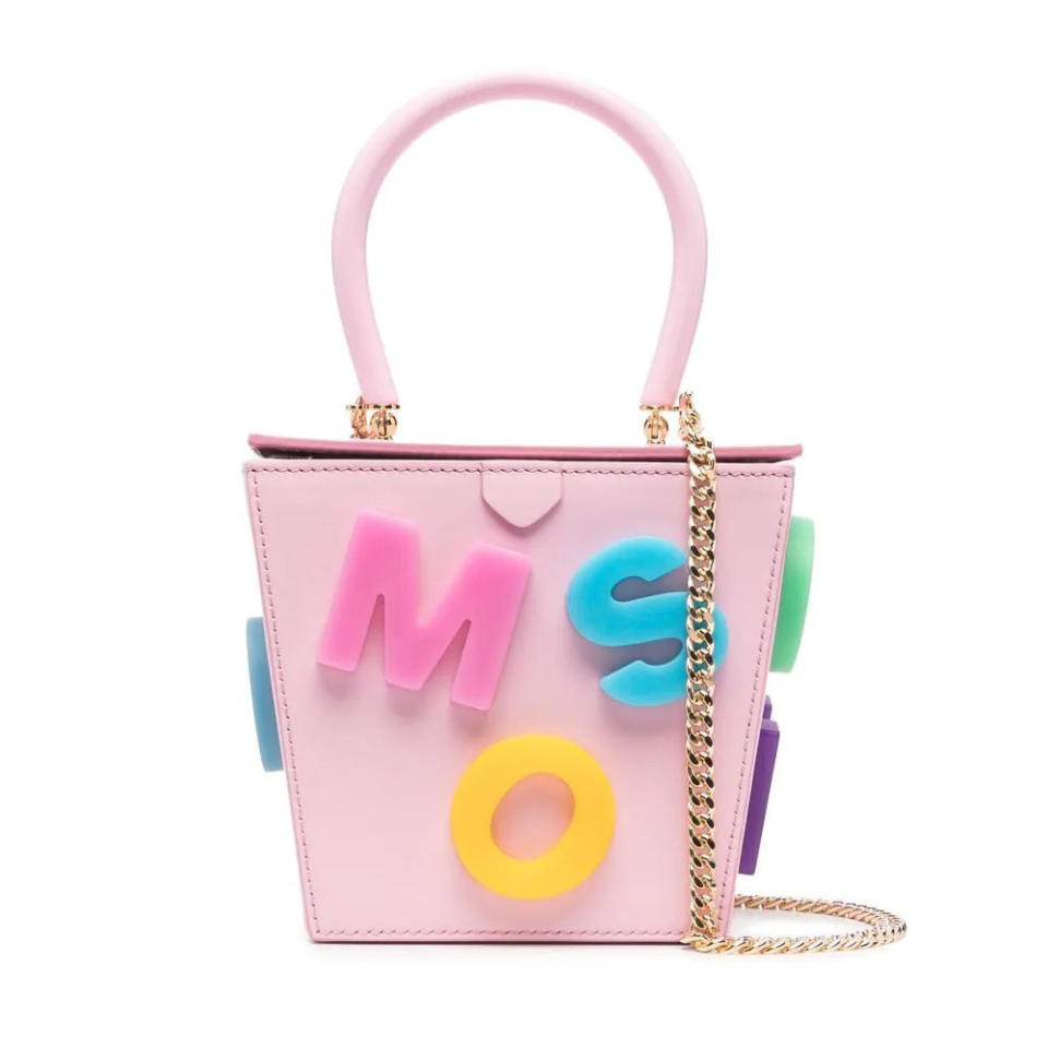 Moschino Logo-Lettered Tote Bag