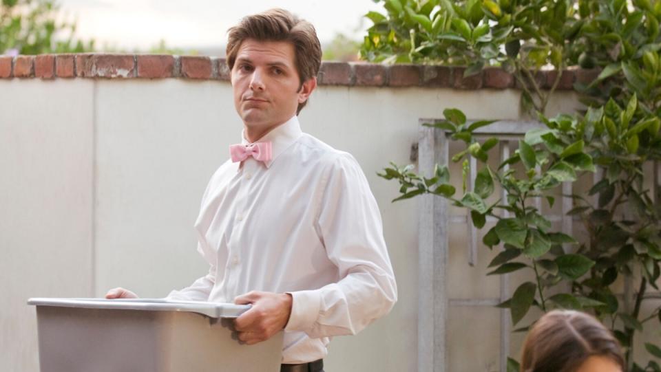 Adam Scott in Party Down, a show about caterers.