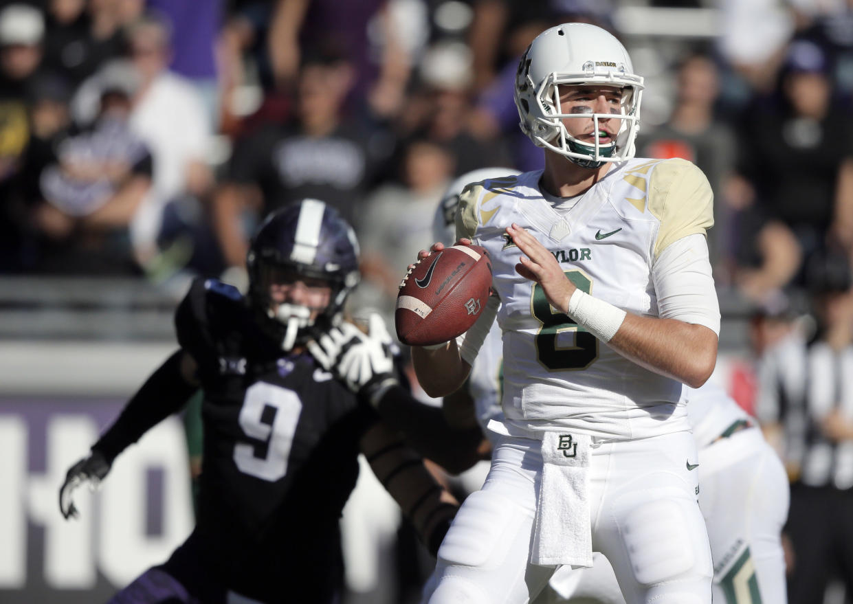 Baylor quarterback Zach Smith got significant playing time in each of his two years at the school. (AP Photo/Brandon Wade)