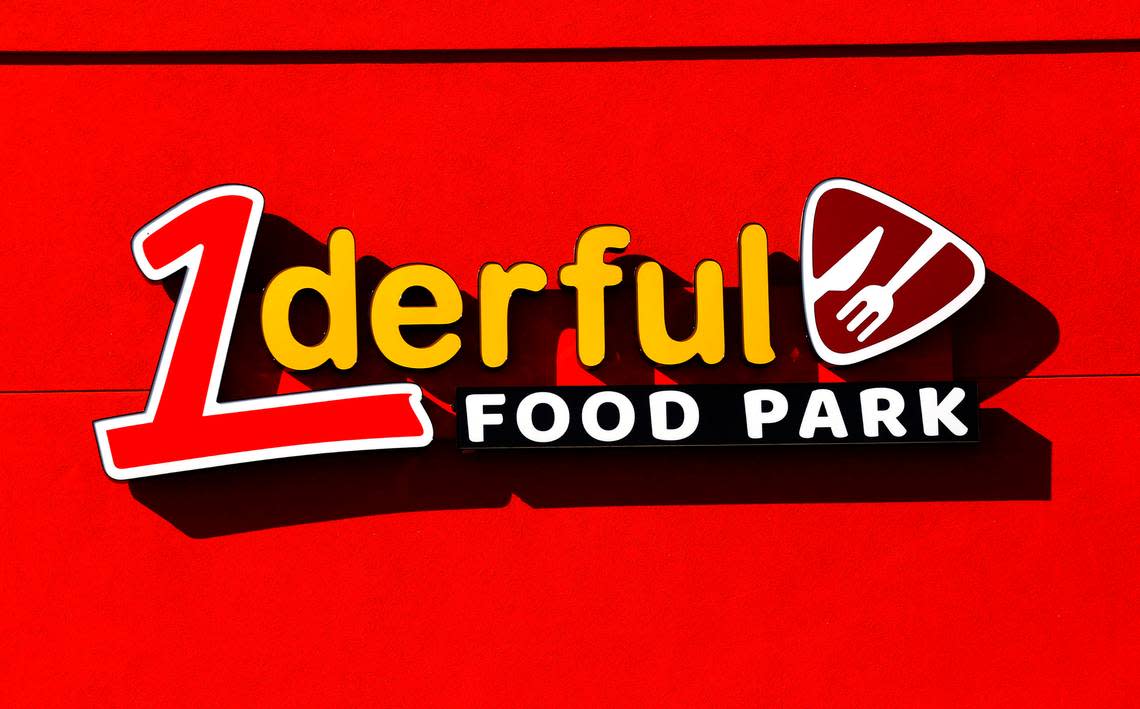 Signs have been installed on the new building being constructed for the 1derful Food Park at 6494 W. Skagit Ave. in west Kennewick.
