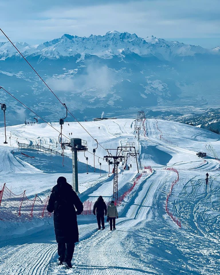 Cómo es Crans-Montana, el paradisíaco lugar en la nieve que Lionel Messi eligió para esquiar