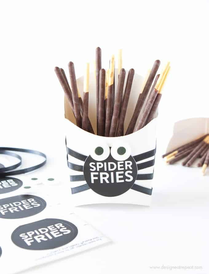 spider fry diy treat idea