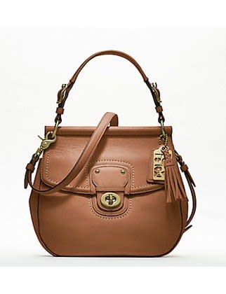 <div class="caption-credit"> Photo by: Photo: Courtesy of coach.com</div><b>1. Coach</b> <br> <br> A note from Lucky Breaks: We're giving away an entire year's worth of Coach, which means you'll have $10,000 to spend on this bag and tons of other eternally stylish pieces. Enter <a rel="nofollow noopener" href="https://subscribe.luckymag.com/subscribe/luckymag/73808" target="_blank" data-ylk="slk:here;elm:context_link;itc:0;sec:content-canvas" class="link ">here</a> for a chance to win! <br> <br> <i>LEATHER NEW "WILLIS" BAG, $298, COACH.COM <br></i> <br>