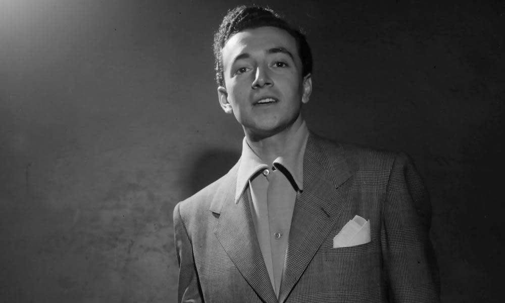 Vic Damone in the 1940s.