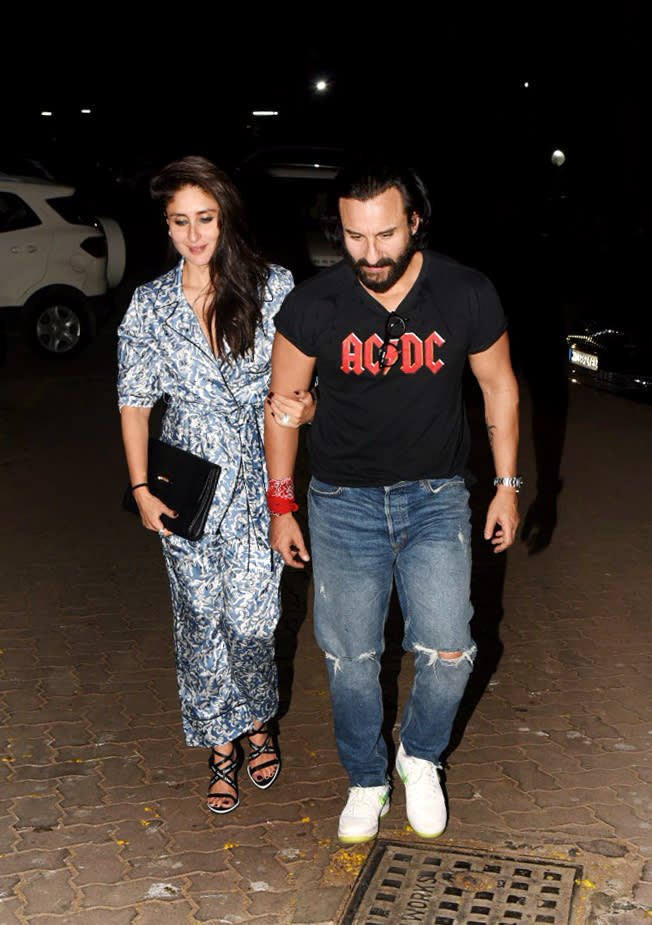 Saif and Kareena make for a cute couple.