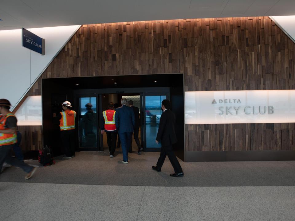 Delta Sky Way project at Los Angeles International Airport.