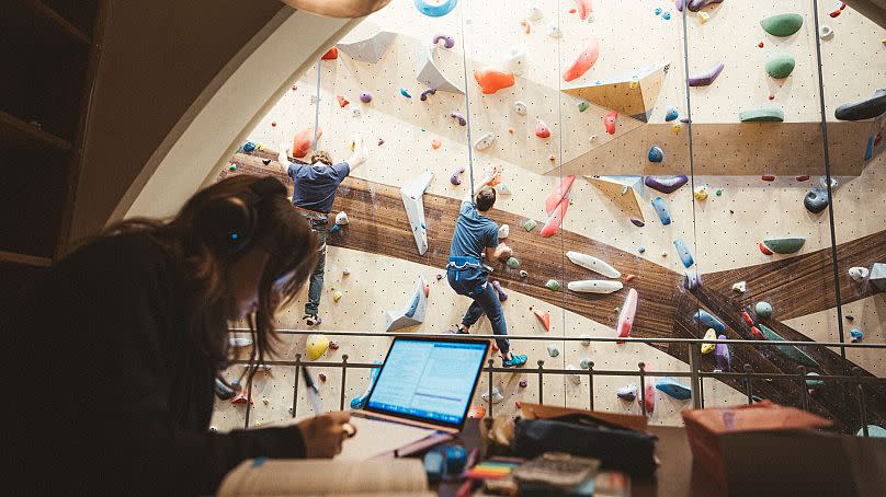 Climbing District coworking space - Saint Lazare site.