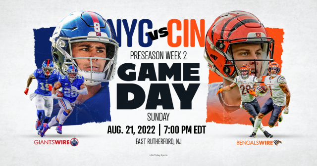 New York Giants preseason TV schedule: Free live streams, times