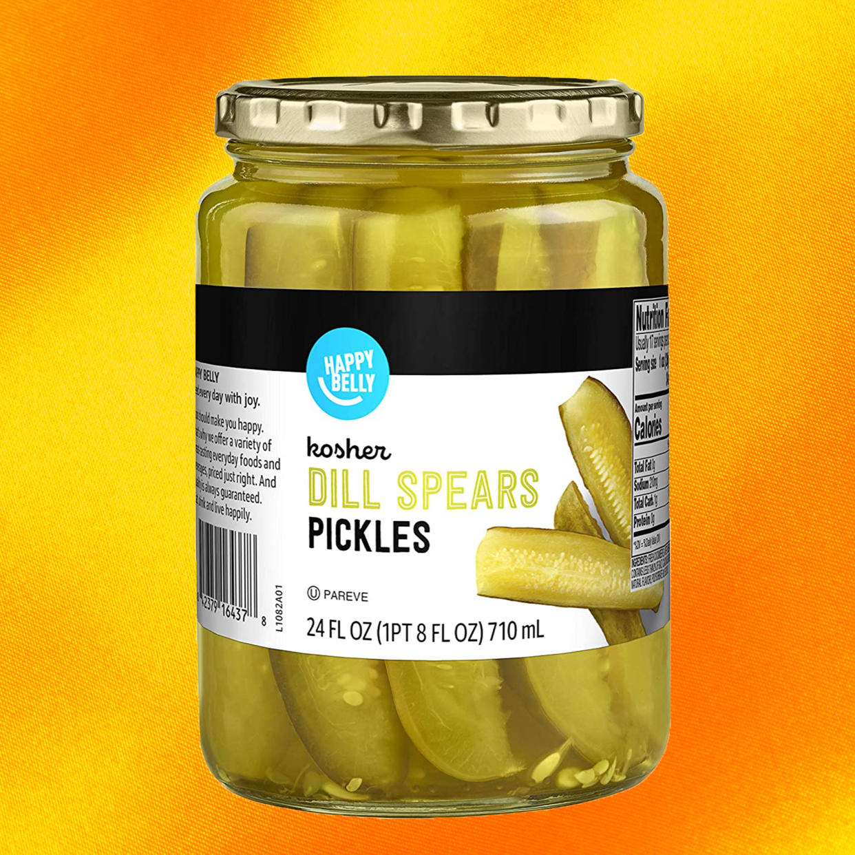 Happy Belly DIll Pickle Spears (Amazon)